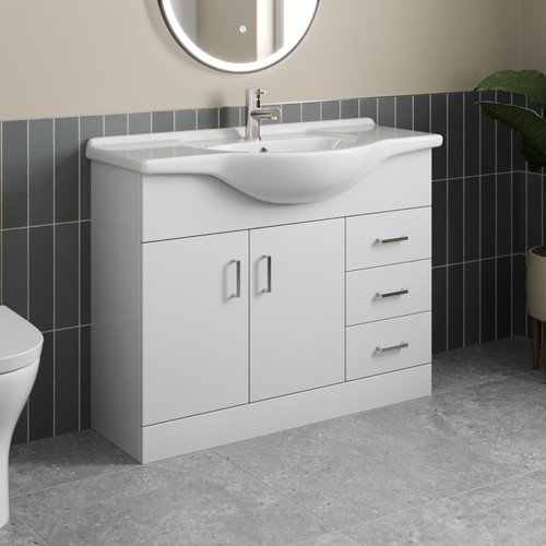 Freestanding vanity unit basin - freestanding,