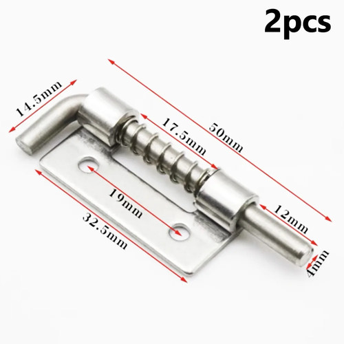 Left spring loaded latch - 2x,