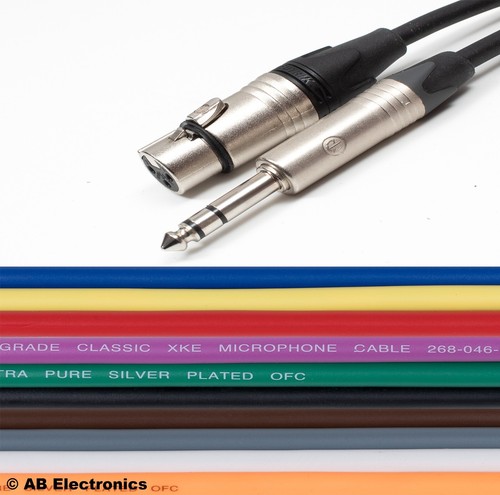 Silver neutrik trs - trs, jack