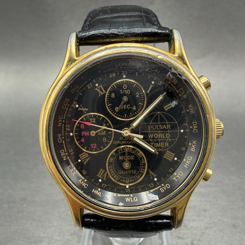 Pulsar world time watch men - world,