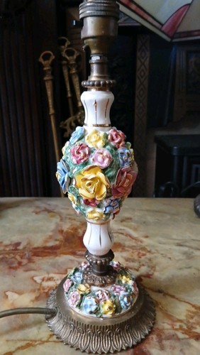 Vintage capodimonte brass - capodimonte, &