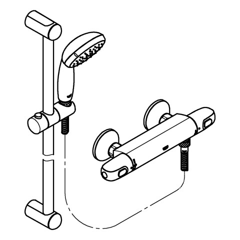 Grohe shower mixer - grohe,