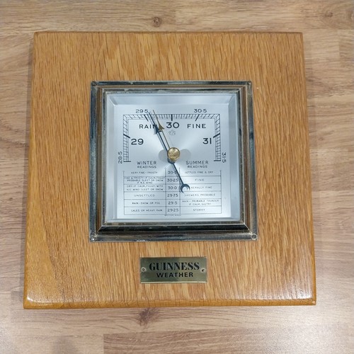 Rare guinness barometer - guinness,