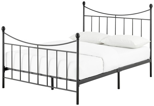 Clara kingsize metal bed - kingsize, frame
