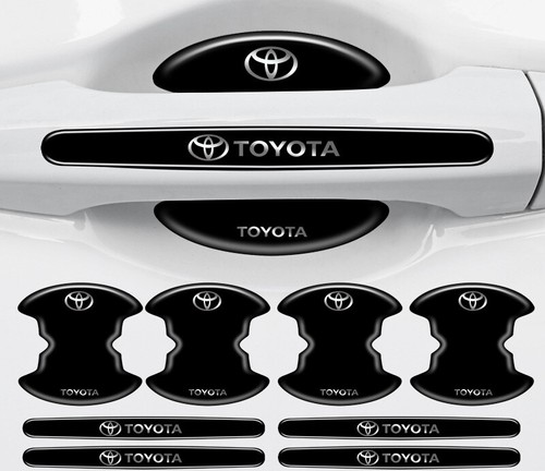 8pcs black car door handle - car,