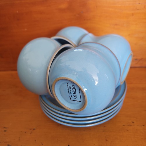 Denby colonial blue tea coffee - blue, tea/coffee