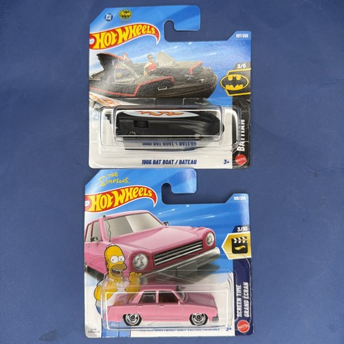 Hot wheels simpsons car bat - hot, &