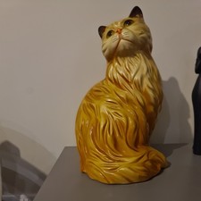 Vintage Ceramic Ginger Cat