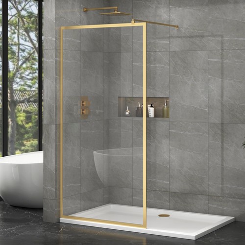 Brushed brass walk - walk, room