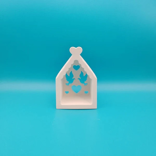 Hollow dove house - , tealight