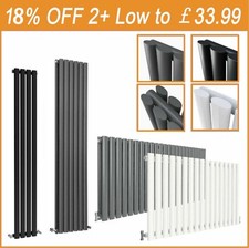 Designer Horizontal Vertical Flat Panel Oval Column Radiator Central Heating Rad