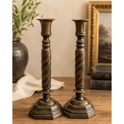 Vintage rih solid - solid, brass