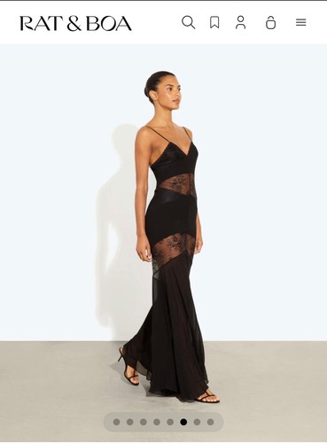 Rat and boa venezia black - venezia, lace
