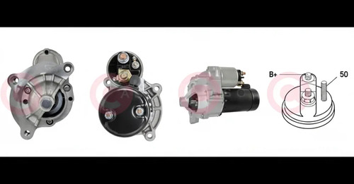 Starter motor clockwise - starter,