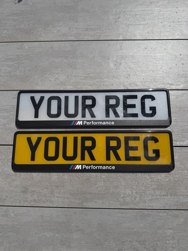 Bmw performance number plate - number,