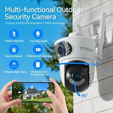 Wireless WIFI CCTV Home Security Camera System Outdoor 4MP 2Way Audio 10x zoom