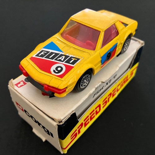 Corgi fiat boxed speed - corgi, x1/9