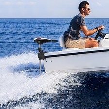 45lb Thrust Electric Single Outboard Motor Boat Engines & Motors Complete Engine