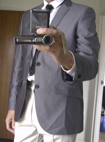 Silver grey suit - grey,