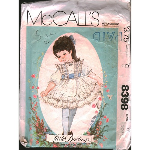 Vintage 1983 mccalls 8398 - vintage,