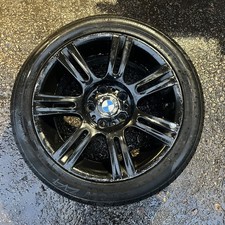 BMW E90 Black Rear Wheel Alloy