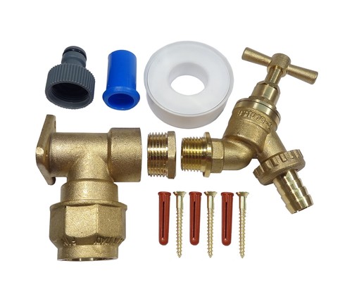 25mm mdpe outside tap - tap, kit