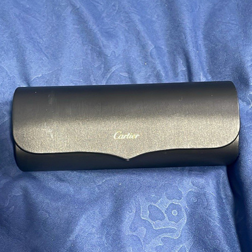Cartier black faux leather - cartier,