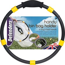 Black Handy Hoop Ring Sack Bin