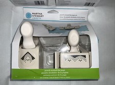 Martha Stewart Edge Border Punches Paper Punch Lot Of 4 Punches Daisy Lace Doily