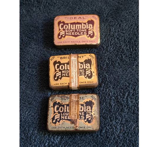 Columbia gramophone needles - columbia,