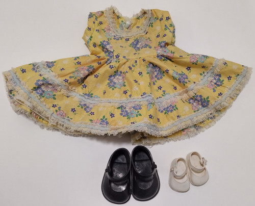 Palitoy 1950s doll - palitoy, dress