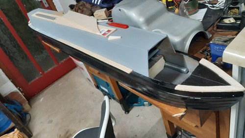 Large fiberglass model - rc,