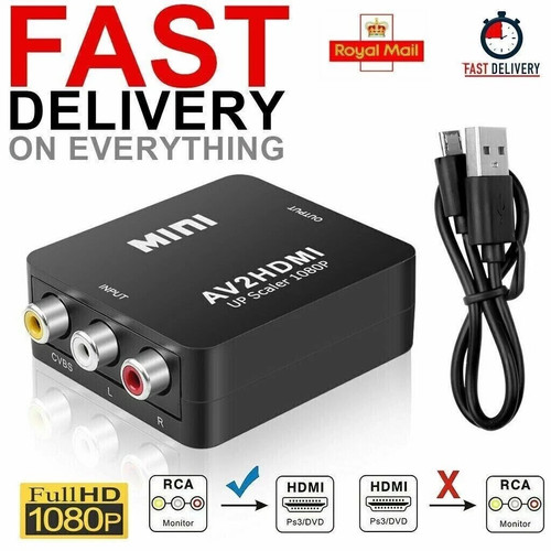 Hdmi 1080p rca cvbs - hdmi,