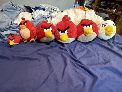 Angry birds plush bundle - angry, 5