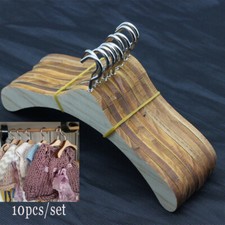 10pcs New Cute Dolls Wood Clothes Hangers BJD Sd Accessories