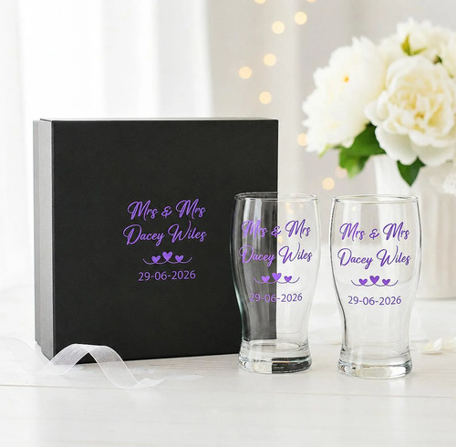Personalised and mrs pint - mr,