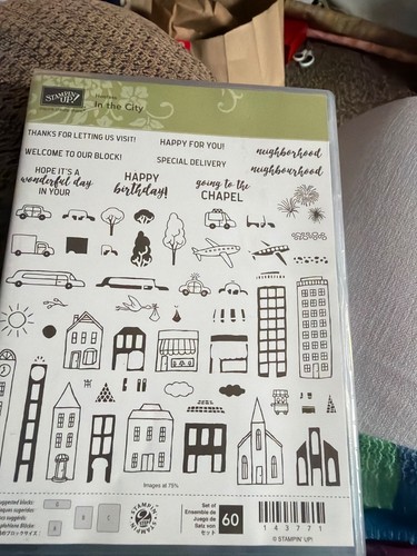Stampin stamp and dies sets - and,