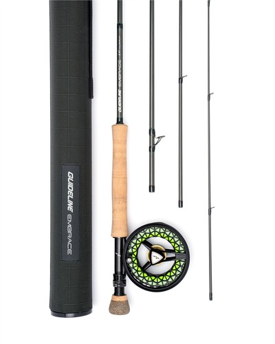 Guideline embrace fly rod - fly, reel