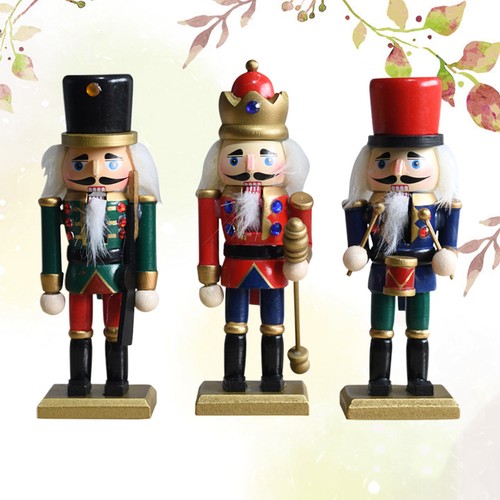 Set 3pcs nutcracker figure - 1,