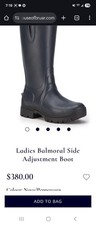 Balmoral Adjustable 3mm Neoprene Rain Boots Size US 5 , UK 3 , EU 36 New Hunter