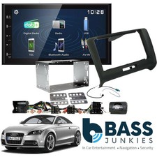 Kenwood 6.8" Screen USB DAB Android Mirroring fits Audi TT MK2 8J 2006-2014