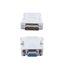 DVI-I 29 Pin Dual Link Male to VGA SVGA 15 Pin Female Cable Converter Adapter
