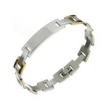 Mens Links Bracelet Silver &