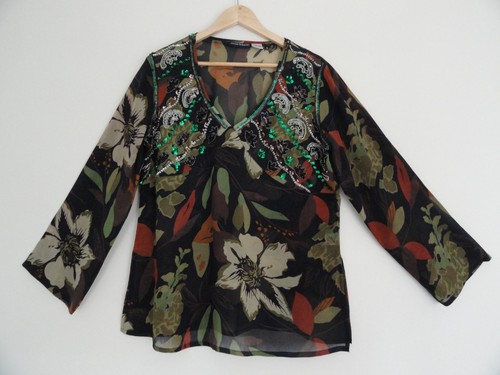 Antik batik boho blouse - antik,