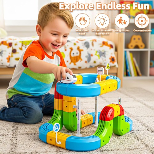 Electric train track set - electric,