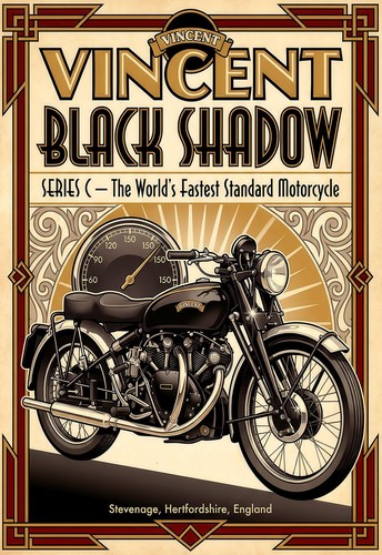 Classic vintage motorcycle - vintage,