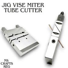 2-Way Tubing Jig and Miter Saw Vise Jewelry Making & Metal Work Tool for cutting
