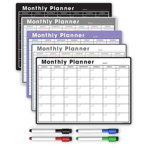 Magnetic monthly planner - monthly,