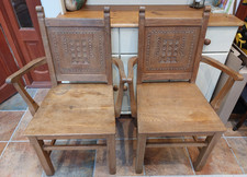 Pair of vintage 1930s solid