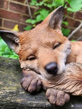 Sleeping Baby Fox Vivid Arts